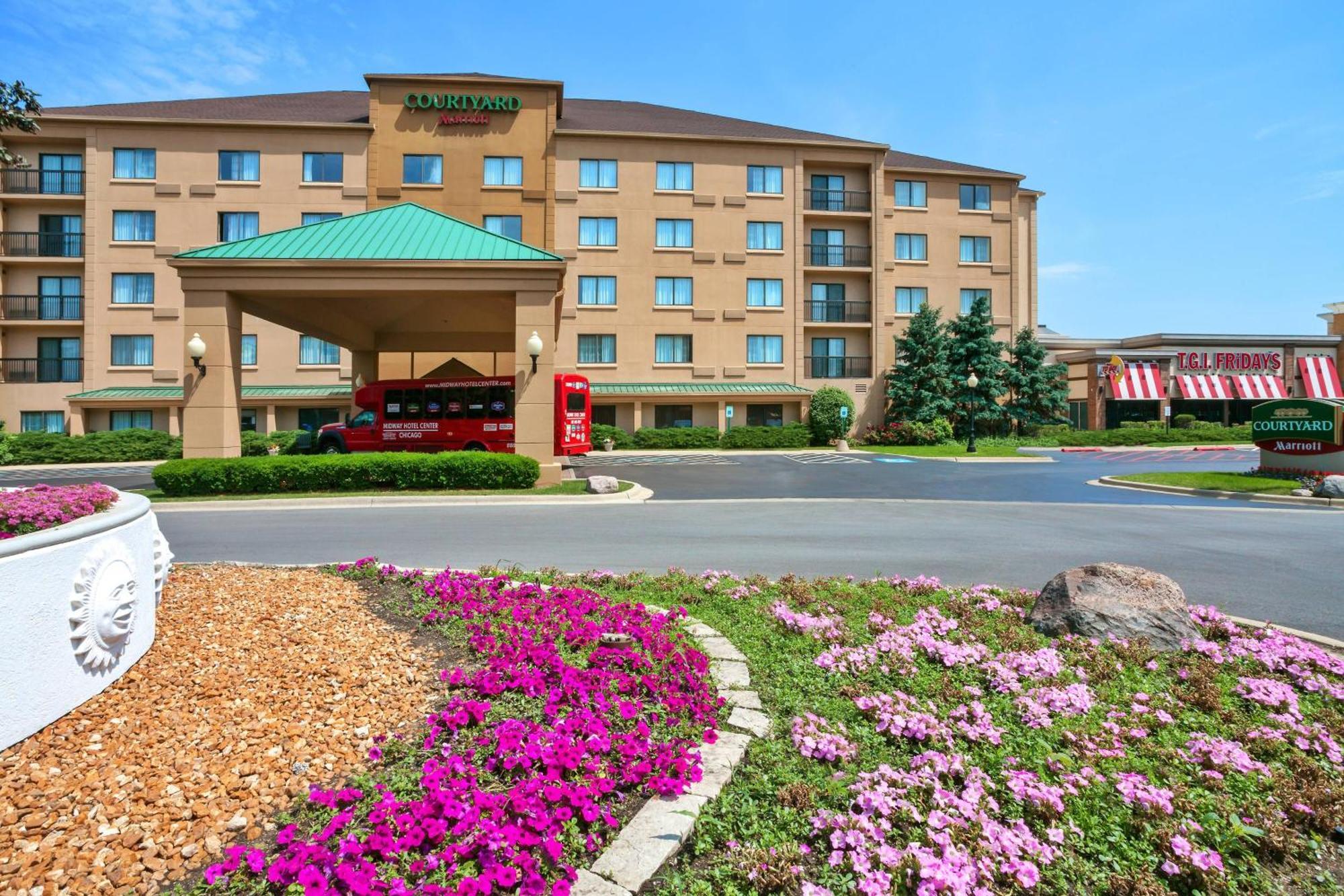 Courtyard Chicago Midway Airport Hotell Bedford Park Exteriör bild